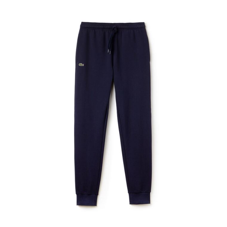 Lacoste SPORT Fleece Tenisz Sweatpants Sötétkék Kék | U0XSU3cT