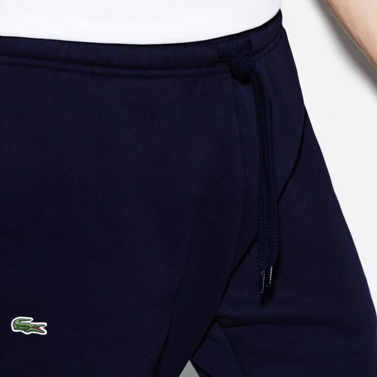 Lacoste SPORT Fleece Tenisz Sweatpants Sötétkék Kék | U0XSU3cT