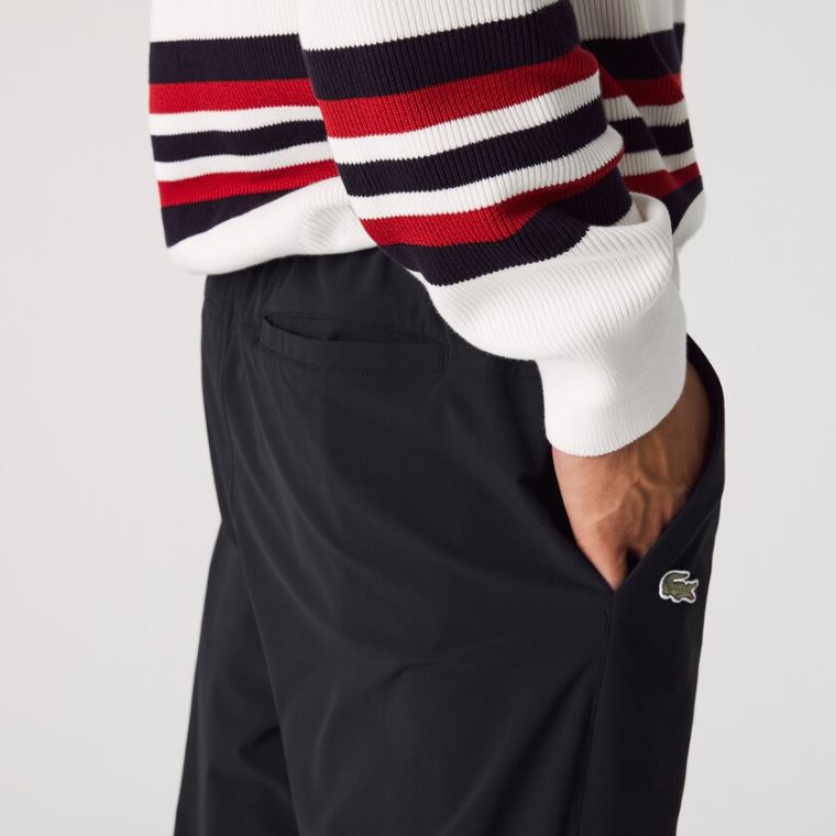 Lacoste SPORT Könnyű Tracksuit Pants Fekete | YvBNBmAi