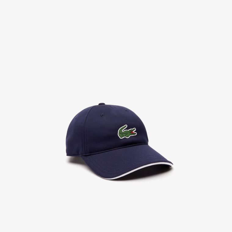 Lacoste SPORT Légáteresztő Piqué Golf Cap Sötétkék Kék Fehér | Y1LA6MdK