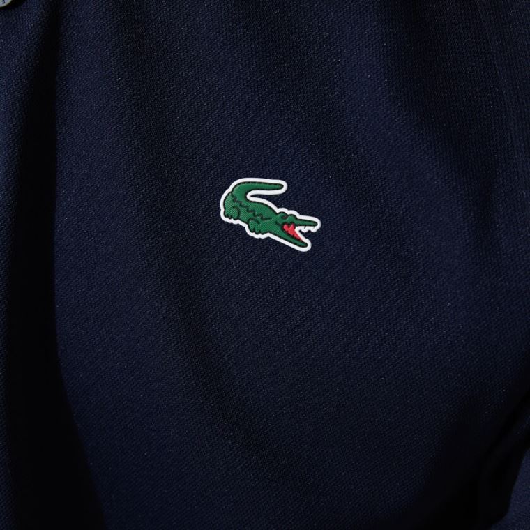 Lacoste SPORT Légáteresztő Run-Resistant Interlock Polo Shirt Sötétkék Kék | BAqTMq8d