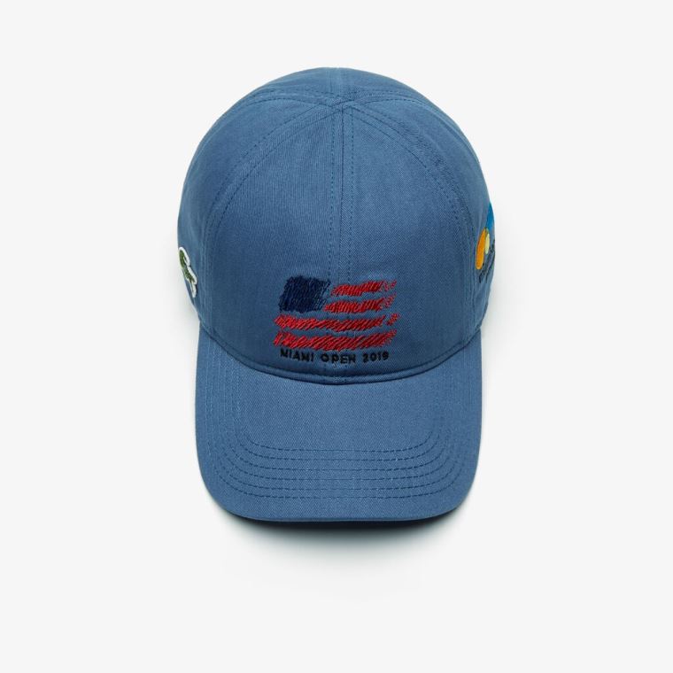 Lacoste SPORT Miami Open Edition Cap Kék | vsq3M4zs