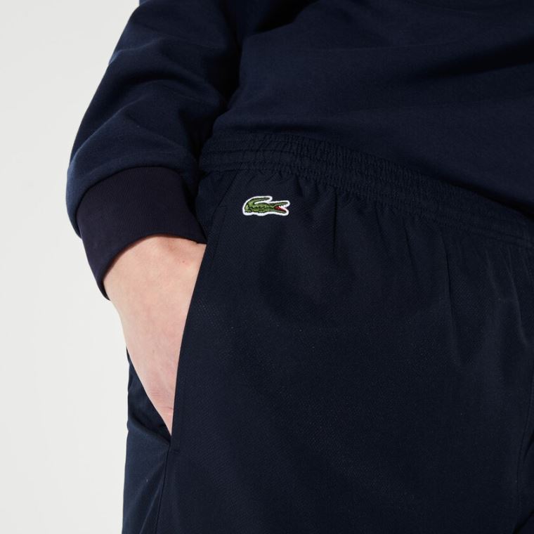 Lacoste SPORT Performance Side Zip Pálya Pants Sötétkék Kék | 1HYNXRIt