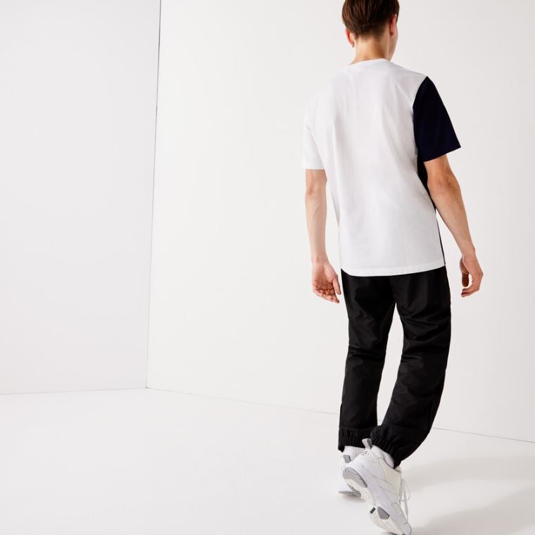 Lacoste SPORT Performance Side Zip Pálya Pants Fekete | hjQkQIpe