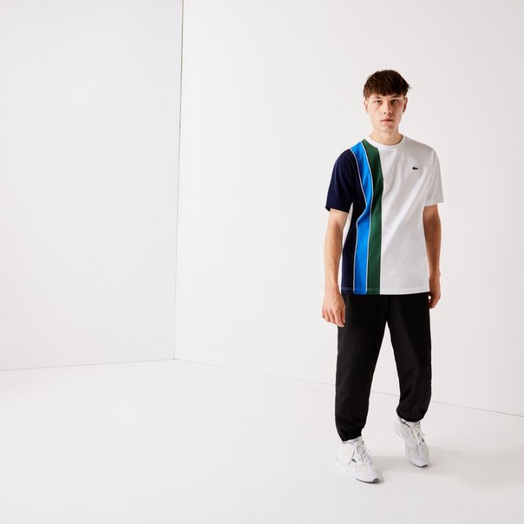 Lacoste SPORT Performance Side Zip Pálya Pants Fekete | hjQkQIpe