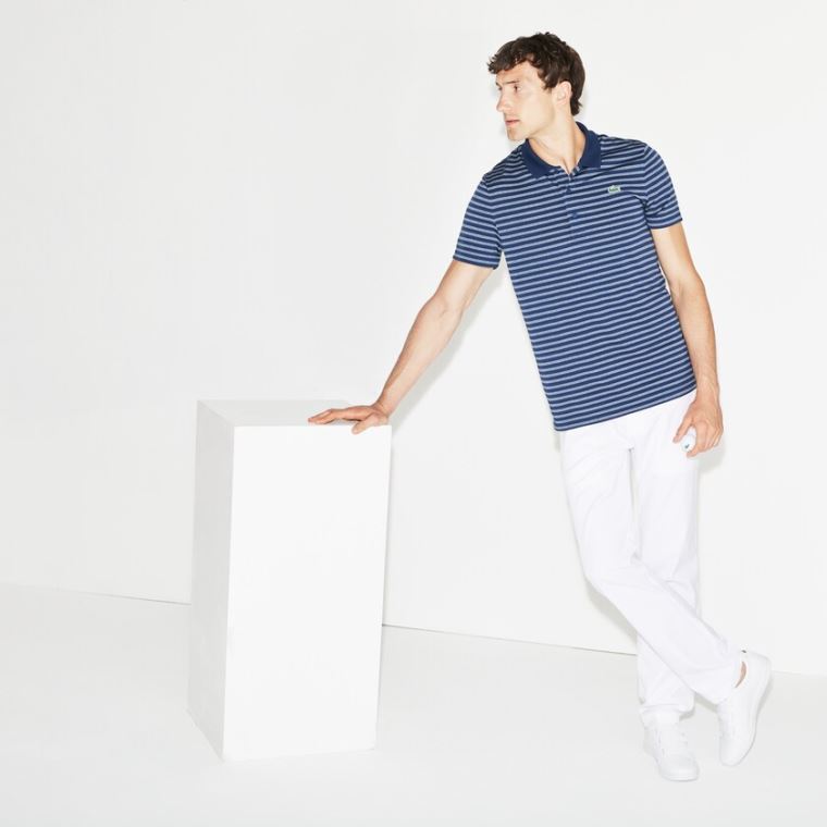 Lacoste SPORT Technical Gabardine Golf Chino Pants Fehér | S9rFYaiC