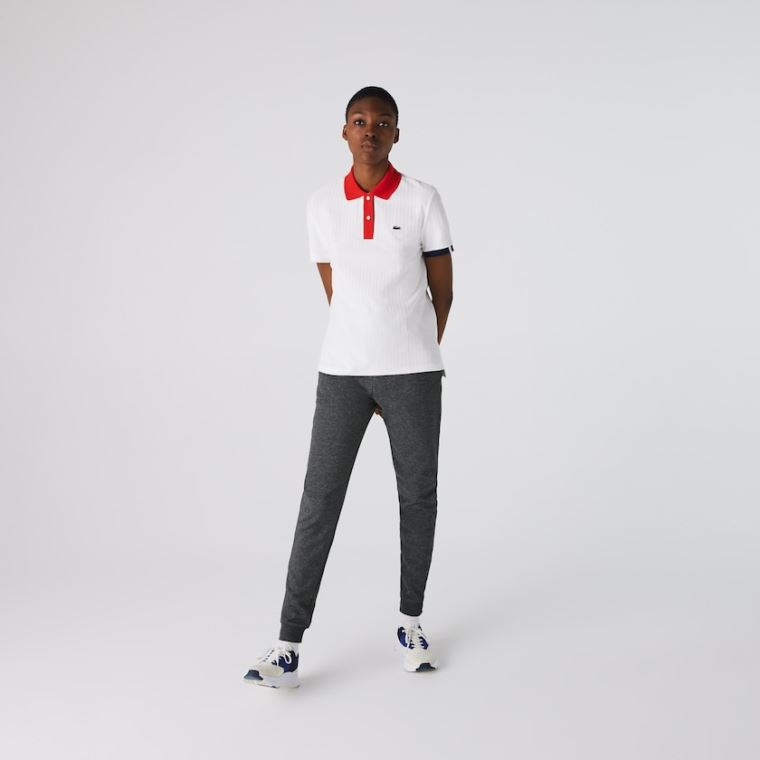 Lacoste SPORT Tenisz Fleece Trackpants Szürke | LycTJPj6