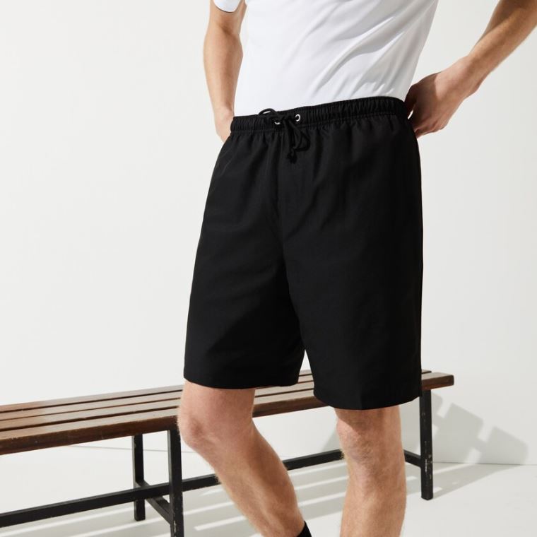 Lacoste SPORT Tenisz Shorts Fekete | p84VjQol