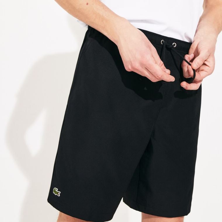 Lacoste SPORT Tenisz Shorts Fekete | p84VjQol