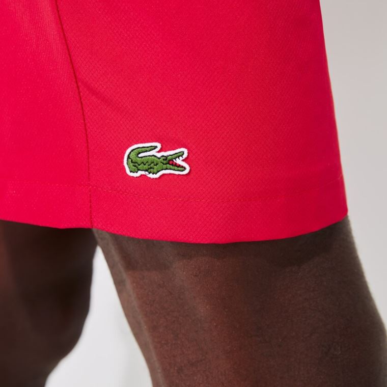 Lacoste SPORT Tenisz Shorts Piros | y8CBJHAp