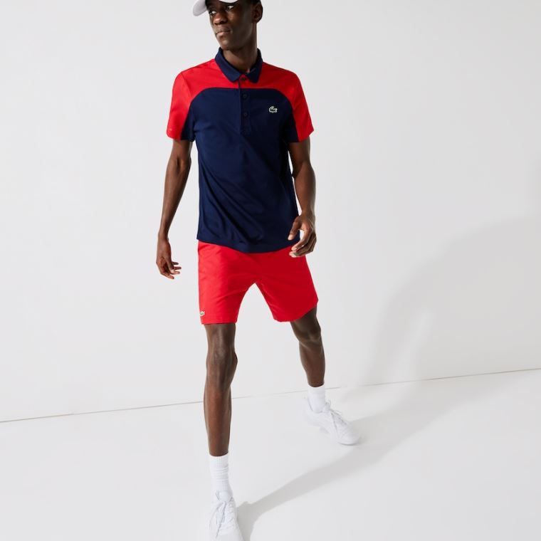 Lacoste SPORT Tenisz Shorts Piros | y8CBJHAp