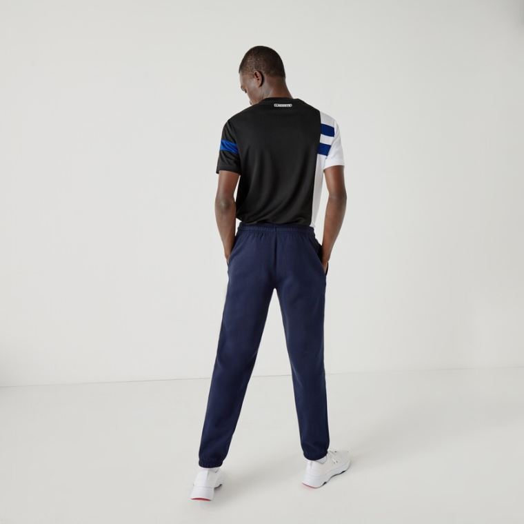 Lacoste SPORT Tenisz trackpants in fleece Sötétkék Kék | 9F8LW4hy