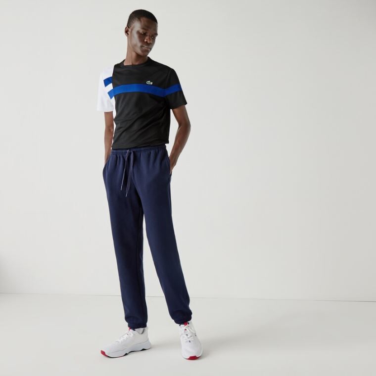 Lacoste SPORT Tenisz trackpants in fleece Sötétkék Kék | 9F8LW4hy