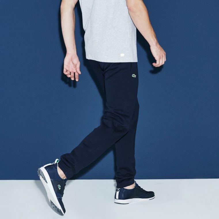 Lacoste SPORT Tenisz trackpants in fleece Sötétkék Kék | 9F8LW4hy