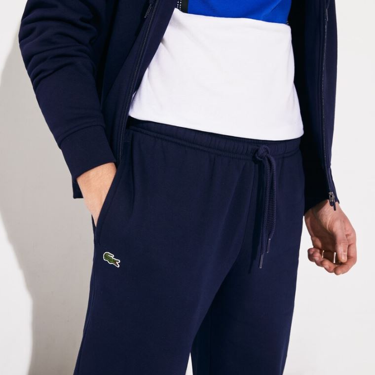 Lacoste SPORT Tenisz trackpants in fleece Sötétkék Kék | 9F8LW4hy