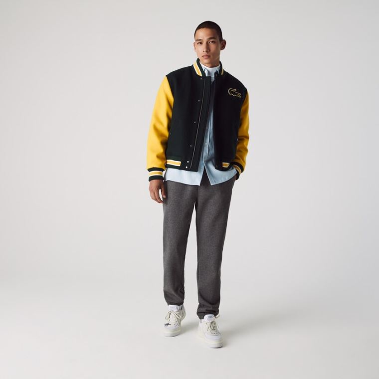 Lacoste SPORT Tenisz trackpants in fleece Szürke | aQ5IWtKq