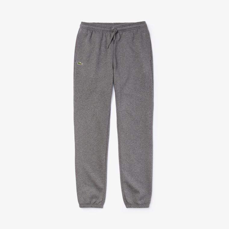 Lacoste SPORT Tenisz trackpants in fleece Szürke | aQ5IWtKq