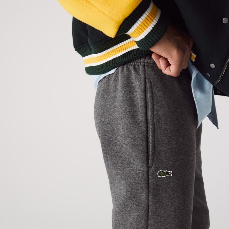 Lacoste SPORT Tenisz trackpants in fleece Szürke | aQ5IWtKq