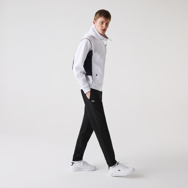 Lacoste SPORT Tenisz trackpants in fleece Fekete | rQDRKDnE