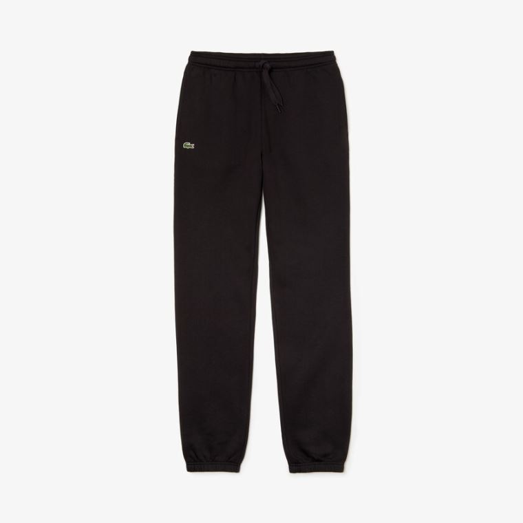 Lacoste SPORT Tenisz trackpants in fleece Fekete | rQDRKDnE