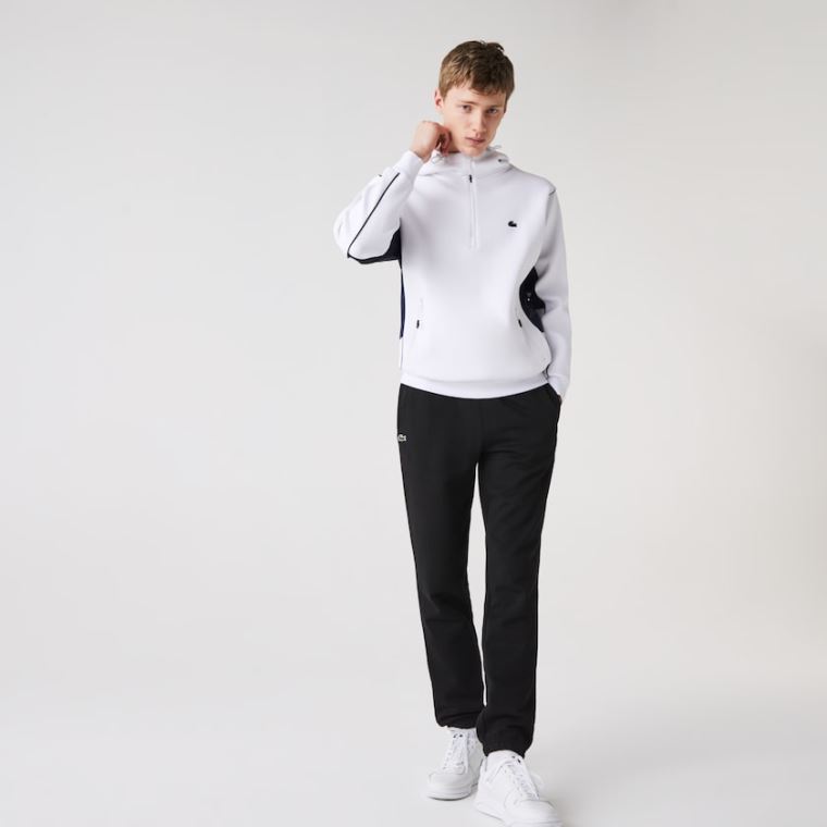 Lacoste SPORT Tenisz trackpants in fleece Fekete | rQDRKDnE