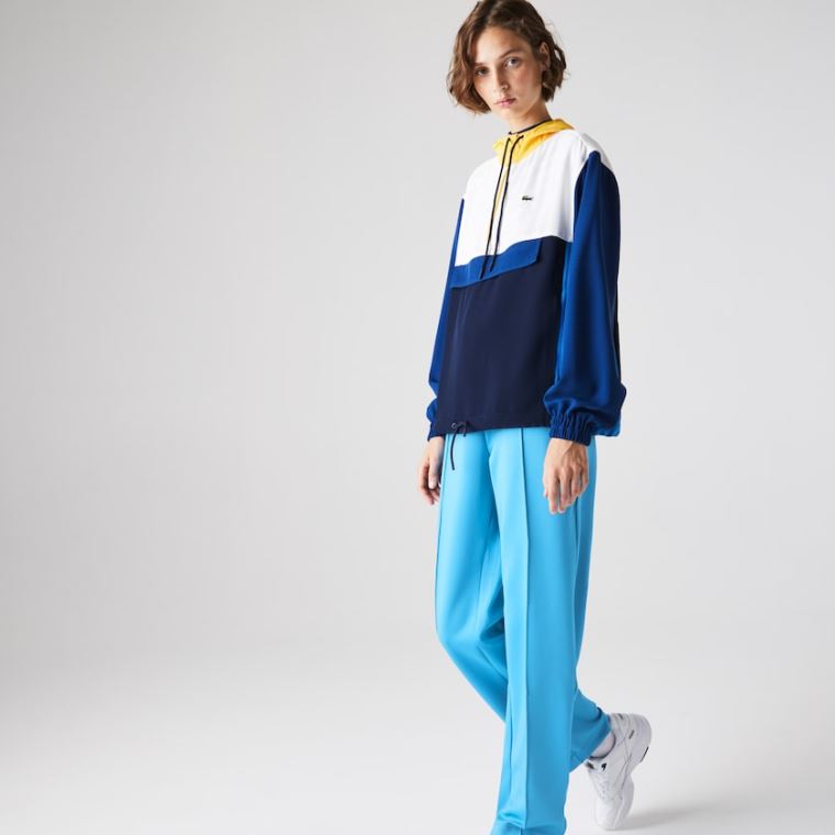 Lacoste Stretch Waistband Trackpants Kék | 6qX0FSH9