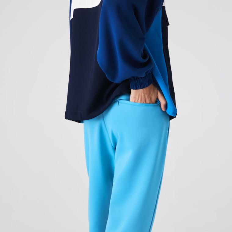 Lacoste Stretch Waistband Trackpants Kék | 6qX0FSH9