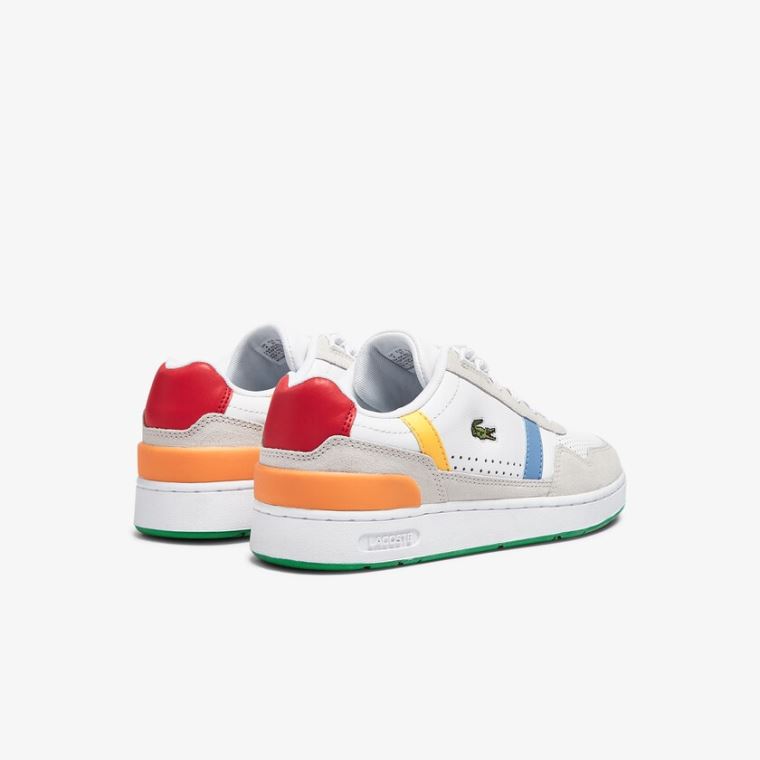 Lacoste T-Clip x Polaroid Sneakers Fehér Zöld | kIQalIye