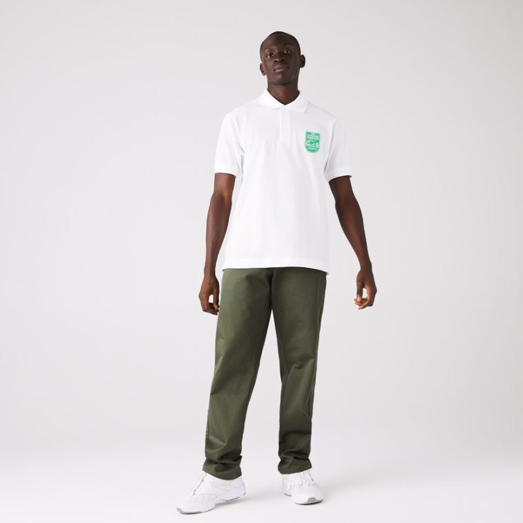 Lacoste & The Everglades Foundation Co-Branded Polo Fehér | Tdz8JYH0