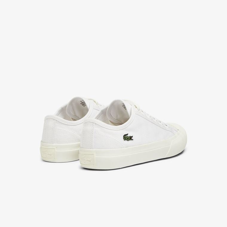 Lacoste Topskill Vászon Sneakers Fehér Fehér | WoHosnBg