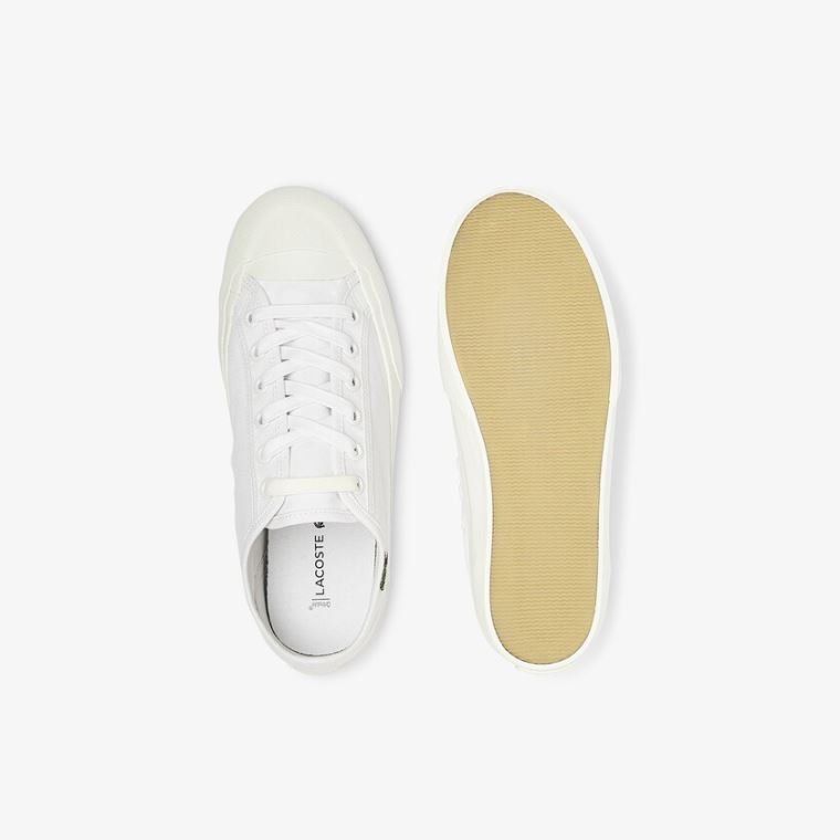 Lacoste Topskill Vászon Sneakers Fehér Fehér | WoHosnBg