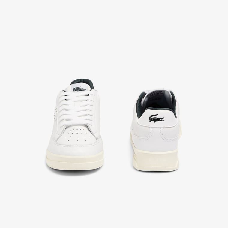 Lacoste Twin Serve Luxe Bőr Sneakers Fehér | DzuqctEv