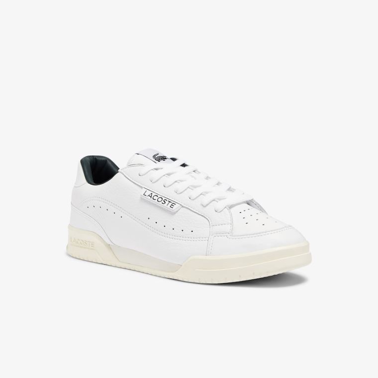 Lacoste Twin Serve Luxe Bőr Sneakers Fehér | DzuqctEv