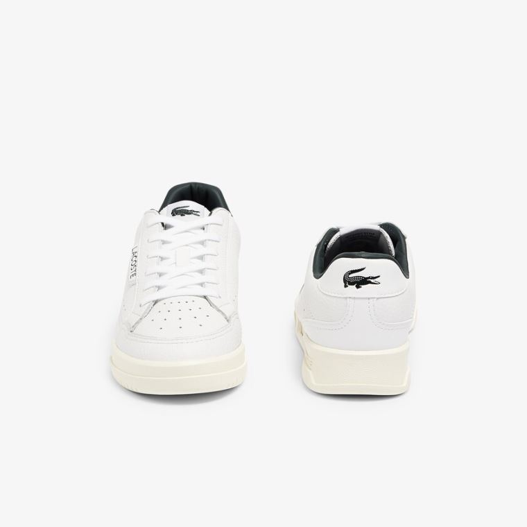 Lacoste Twin Serve Luxe Bőr and Szintetikus Sneakers Fehér | R5g5v0MQ